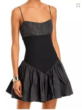 Cinq a Sept Orla black Mini dress Size 2